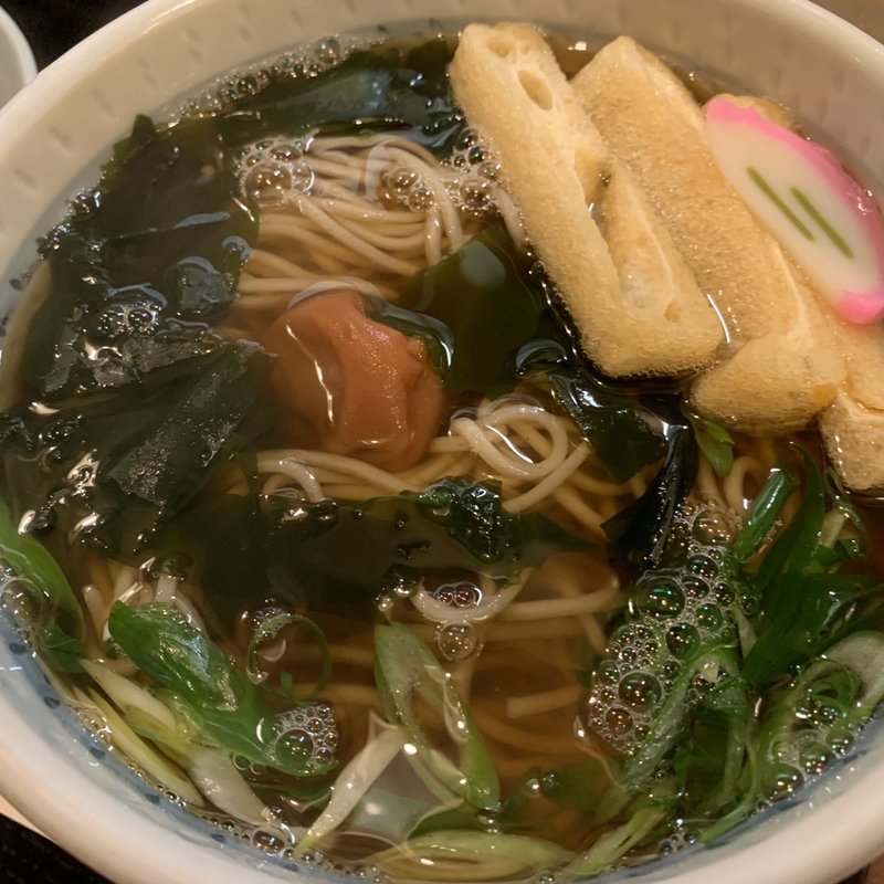 梅干し蕎麦(時代屋)
