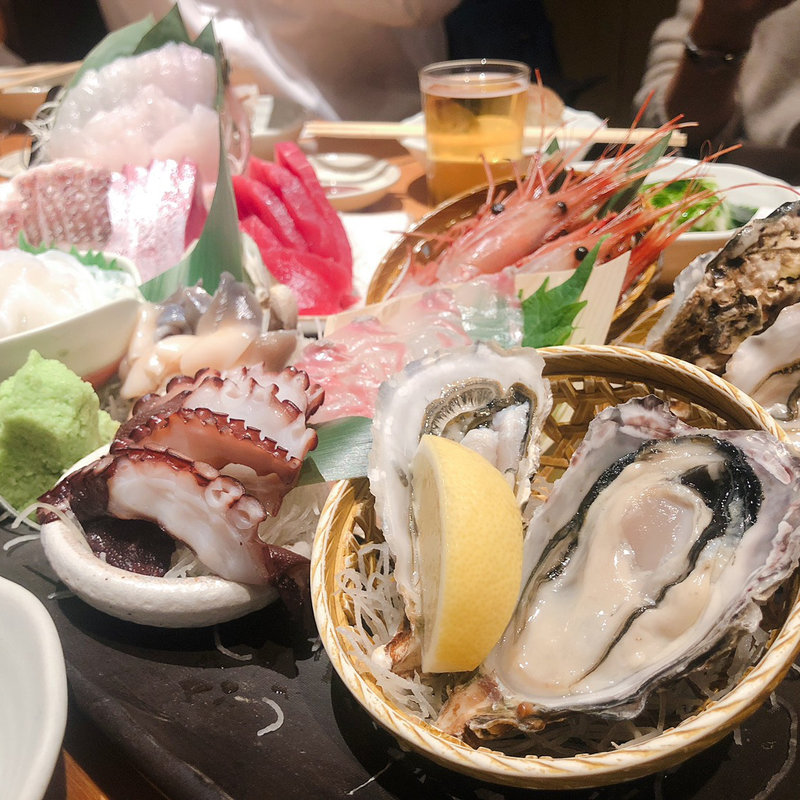 刺身盛り合わせ(魚金 本店)