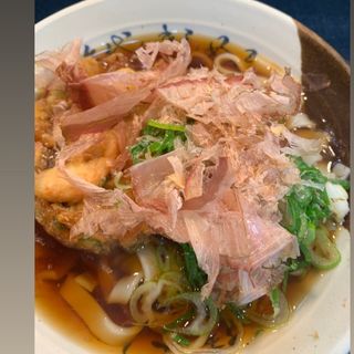 かき揚げきしめん(名代きしめん 住よし JR名古屋駅3・4番ホーム店)