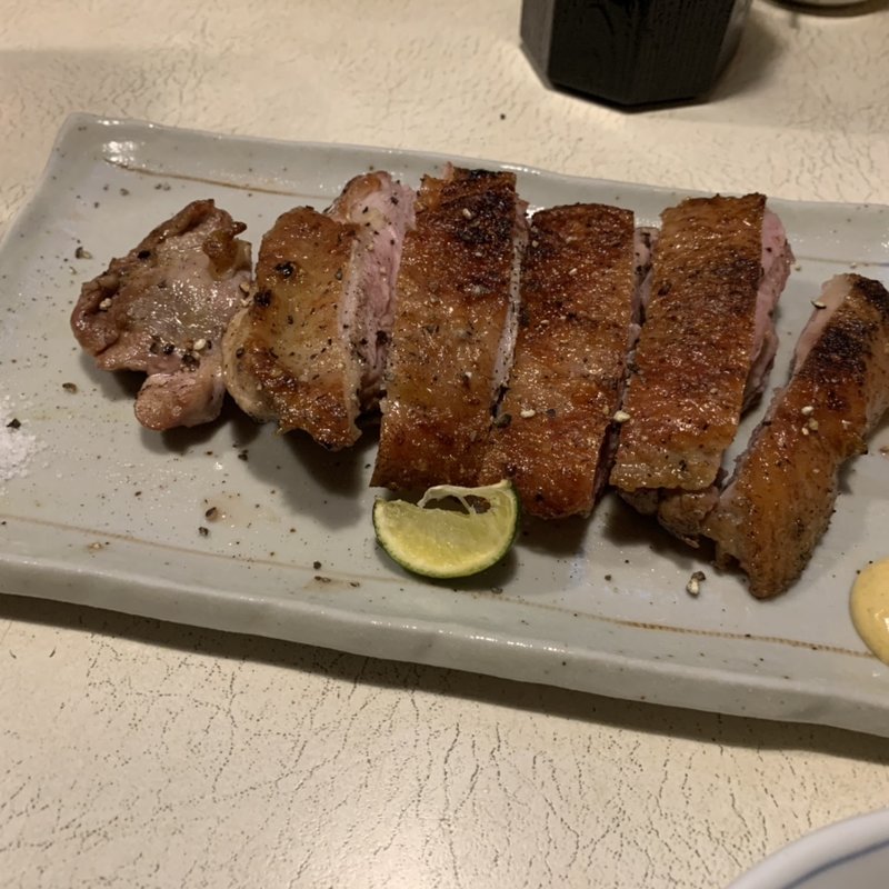 コーチンもも塩焼き(やきとり 千亀)