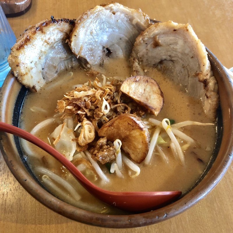 北海道味噌ラーメン(麺場 田所商店 WBG店)