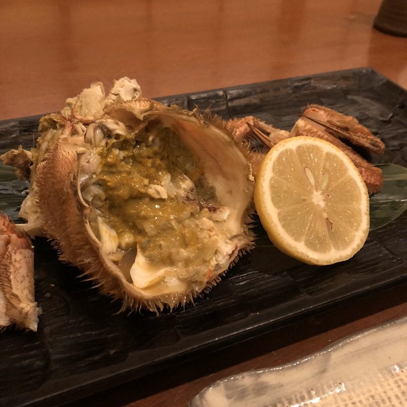 蟹のお造り　釧路コース(蟹工船)