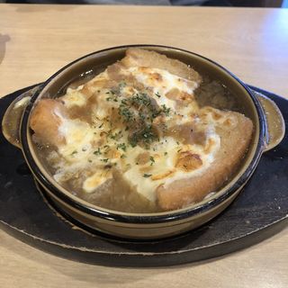 食べるオニオングラタンスープ(ミヤマ珈琲 練馬春日町店)