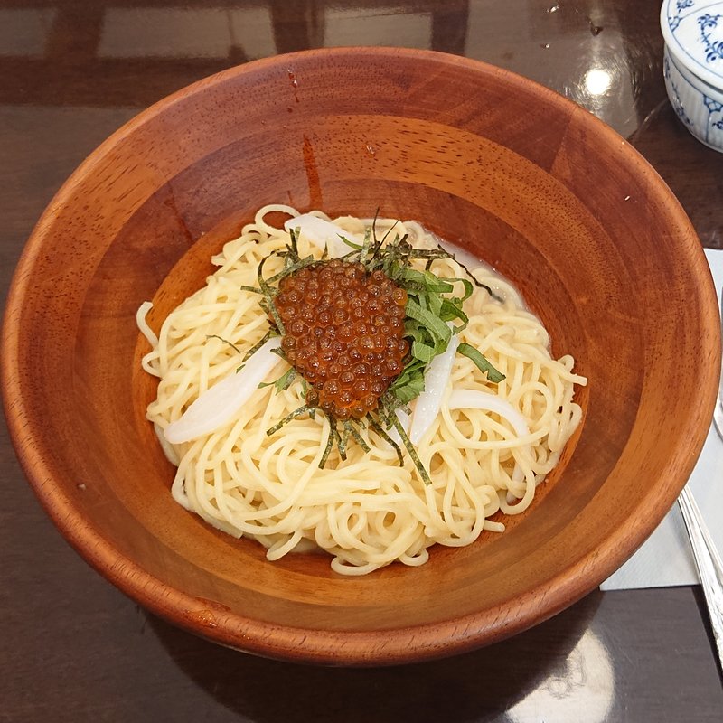 極旨海鮮 たらこ と いくら・紋甲いか(椿屋カフェ ラゾーナ川崎店)