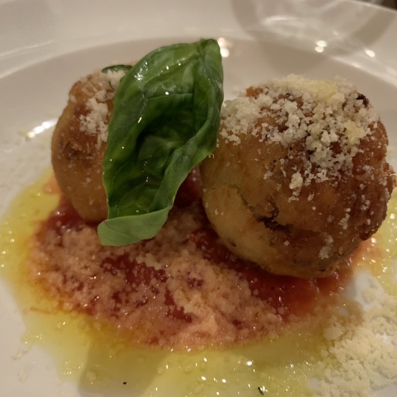 Arancini  ライスコロッケ（２ヶ）(PIZZA BORSA)