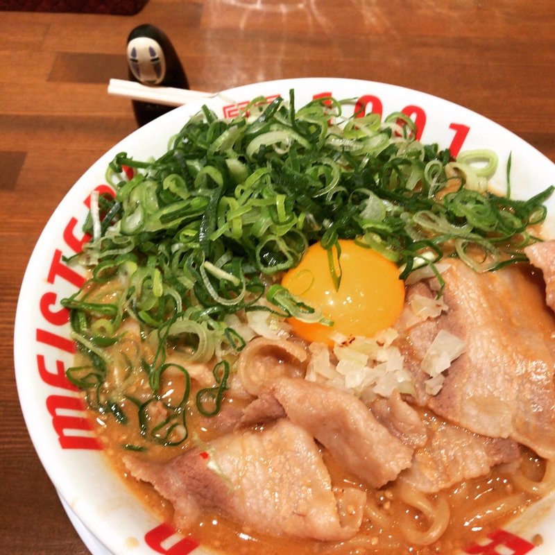 もっちり豚の濃厚みそラーメン(希望軒 パームシティ和歌山店)