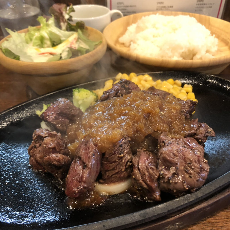 サイコロステーキ(ストロングスタイル)