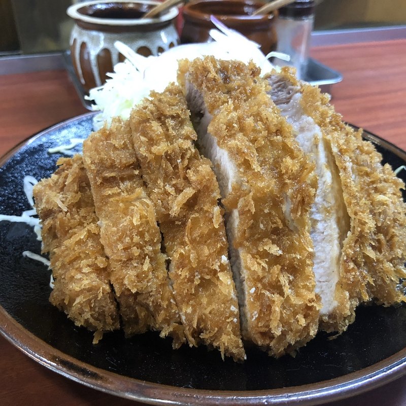 特上ロースかつ定食(とんかつ 茅)