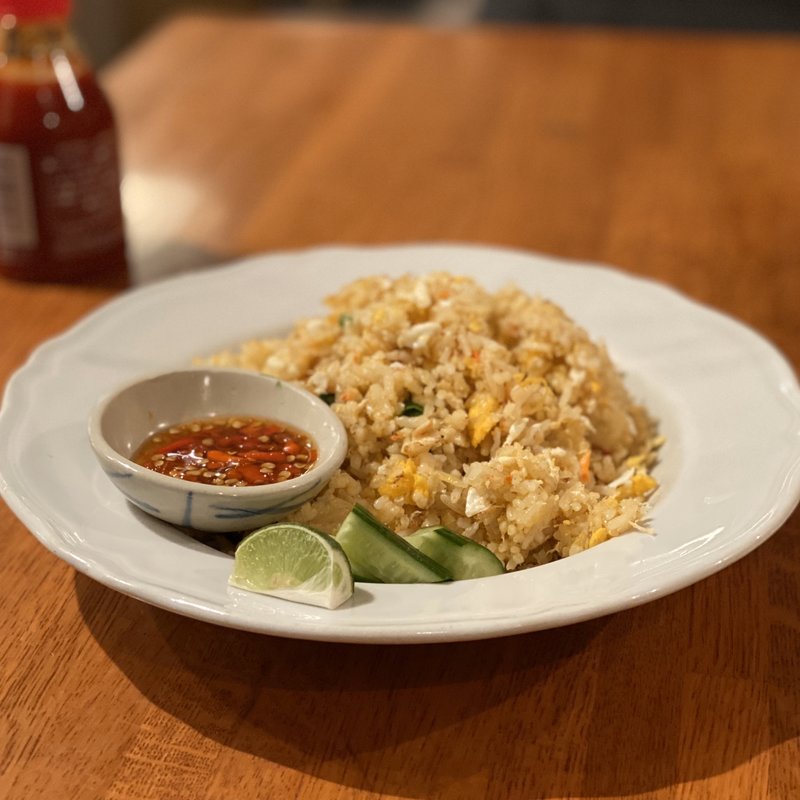 カニチャーハン(マンゴツリーカフェ 恵比寿 （【旧店名】マンゴ カフェ）)