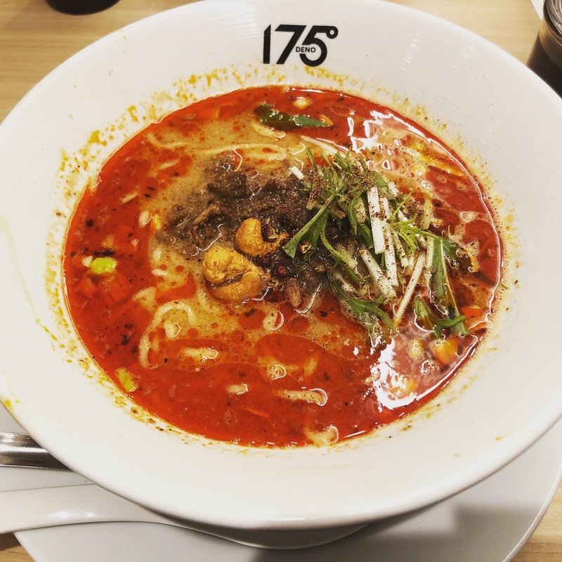 汁ありすごくシビれる坦々麺(175°DENO担担麺TOKYO)