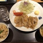 豚の生姜焼き定食(大かまど飯 寅福 ルミネ新宿店)