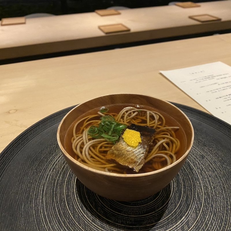 にしんそば(茶洒 金田中)