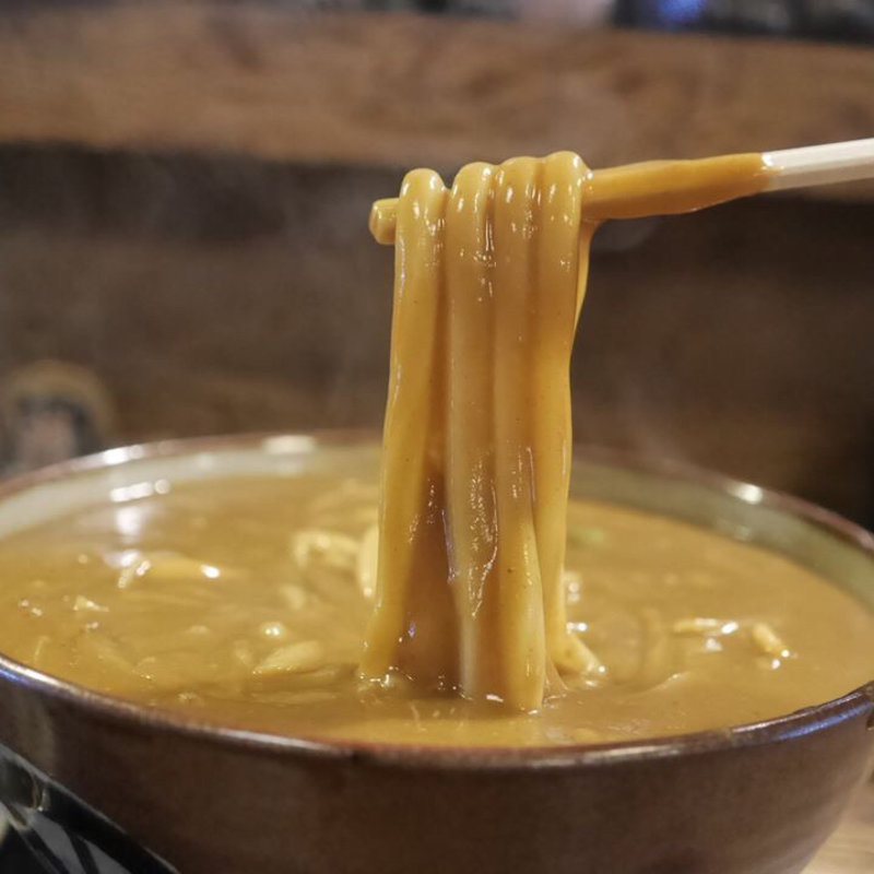 海老カレーうどん(うどん處狸庵)