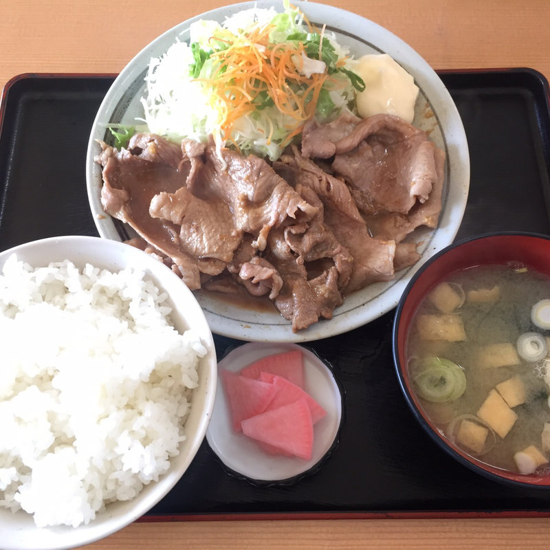 しょうが焼き定食(めしや食堂 羽生店 )