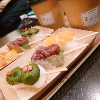 団子ドリンクセット(菓ふぇ ソラマチ店)