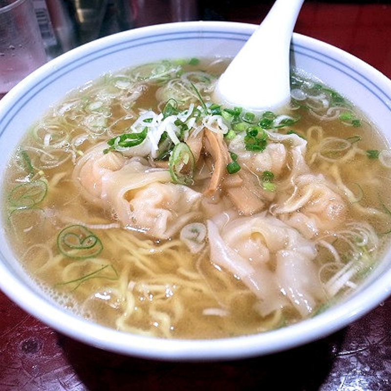 海老ワンタン麺(喜久)