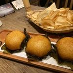 明太とろろいそべ揚げ(山芋の多い料理店　麻布十番)