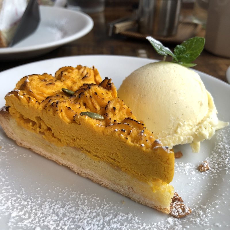 かぼちゃのタルト(ノイカフェ 箕面船場本店)