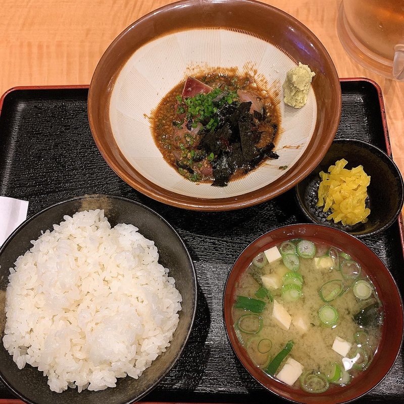 胡麻鯖定食(宝祥)