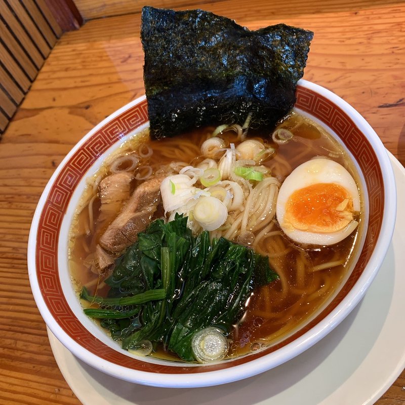 醤油ラーメン(こだわりらーめん 十八番 郡元店 )