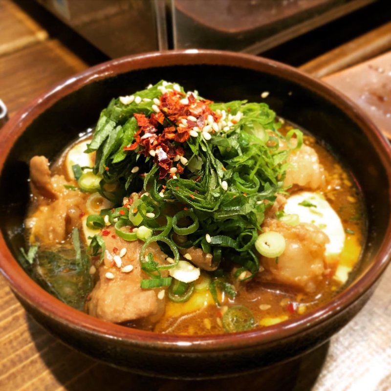 博多ホルモン豆腐(筑豊ホルモン ボタ山)