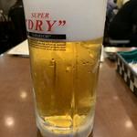 アサヒ生ビール(中ジョッキ)