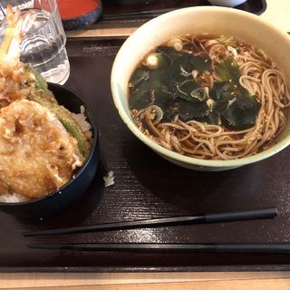 ミニ天丼セット(つぼみ家 四ツ谷店)