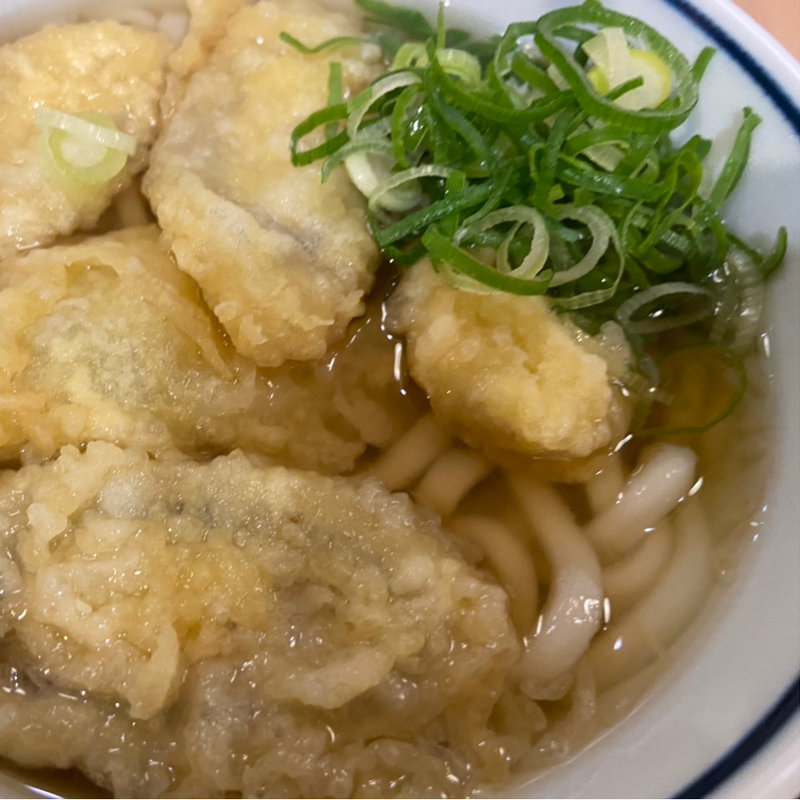 ごぼう天うどん(博多やりうどん 福岡店)