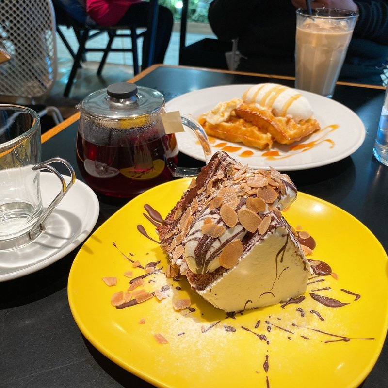 塩バターキャラメルワッフル(グッドモーニングカフェ)