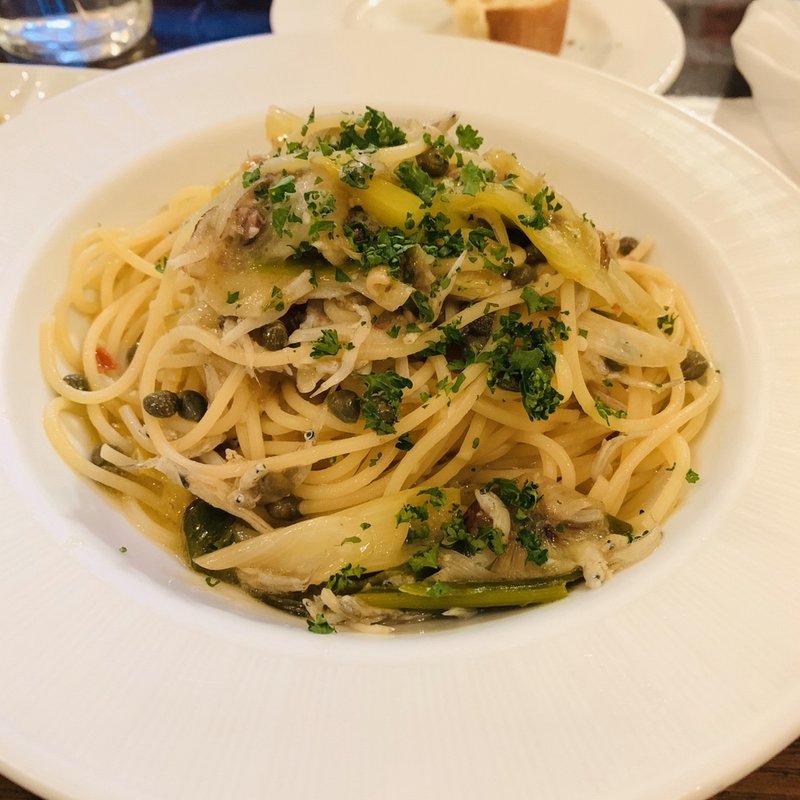 しらすと白葱のパスタ(テルツォ TERZO3)