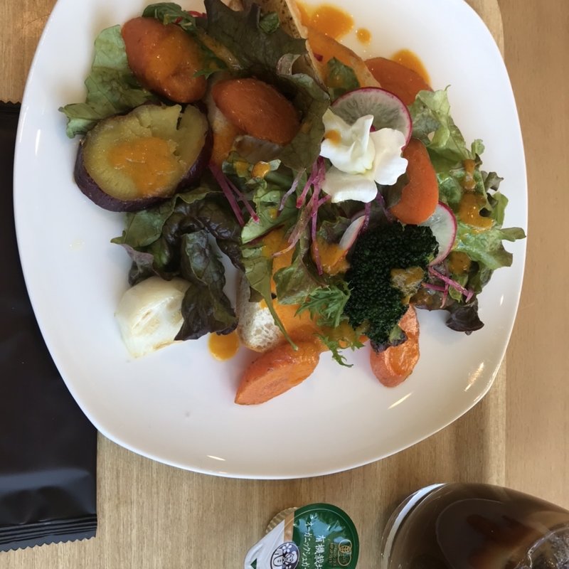 キャロットオープンサンド(SEKAI CAFE Oshiage （セカイカフェ押上）)