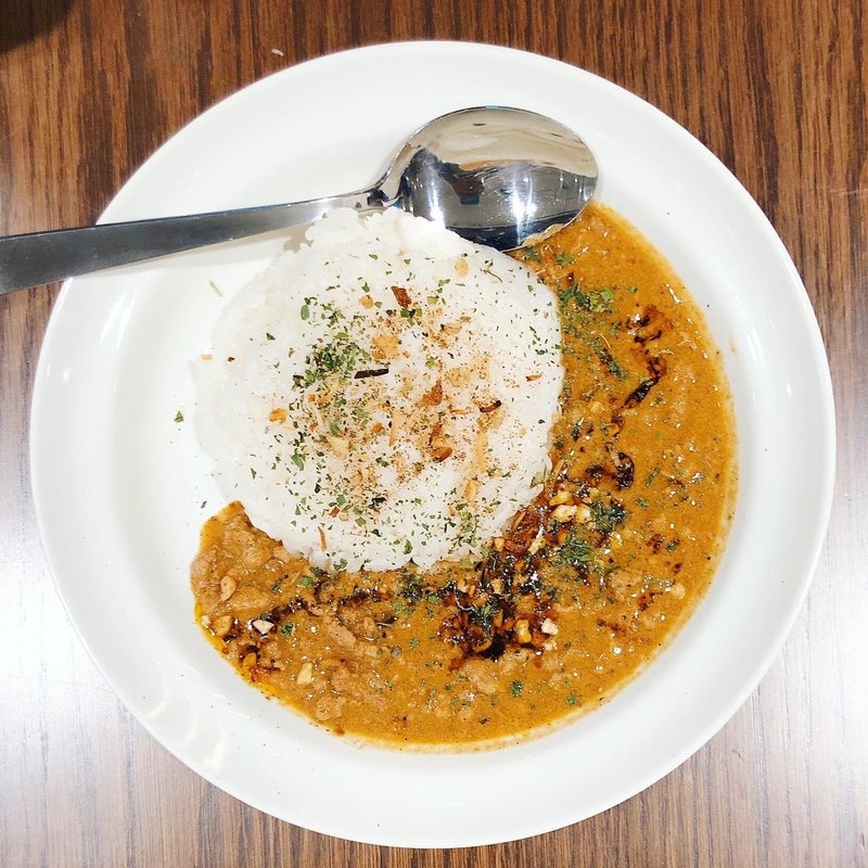 坦々キーマカレー(立飲みビールボーイ渋谷パルコ店)