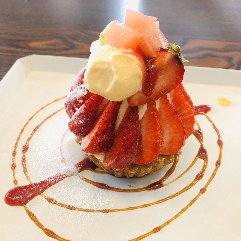 いちごとクリームチーズのタルト(NOYU)