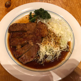 トンテキ(四日市の食堂)