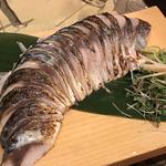 炙り〆鯖の薬味刺し