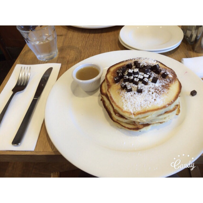 パンケーキwithメープルバター(クリントン・ストリート・ベイキング・カンパニー （CLINTON ST. BAKING COMPANY & RESTAURANT）)