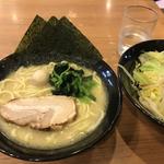 塩ラーメン、モヤキャベ