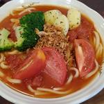 赤茄子(トマト)うどん(白笹うどん 多奈加)