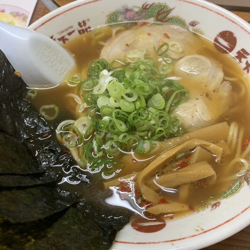 のりラーメン(天下一品 一宮店)