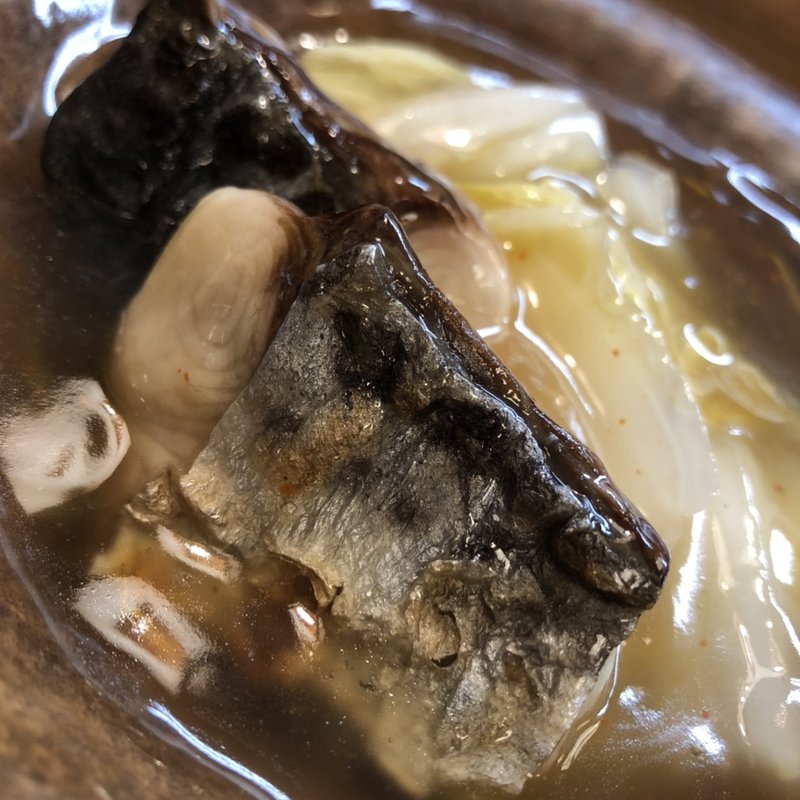 焼き鰆の白菜餡掛け(峰屋 )