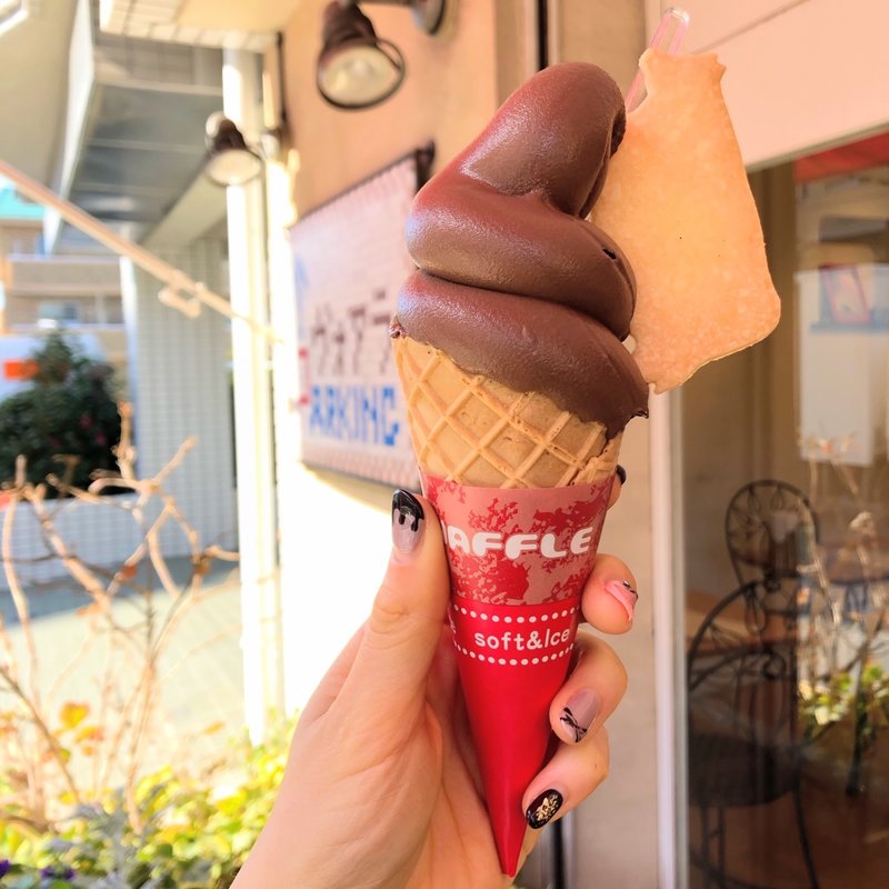 チョコレートソフトクリーム(ヴォアラ)