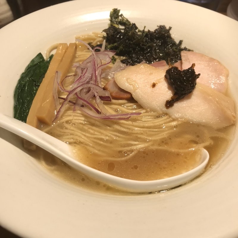 鯛白湯そば(麺処 篠はら)