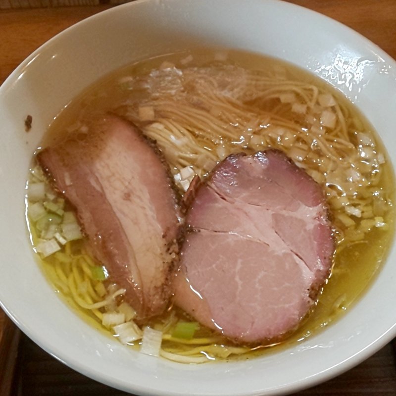 塩そば(麺栞  みかさ)