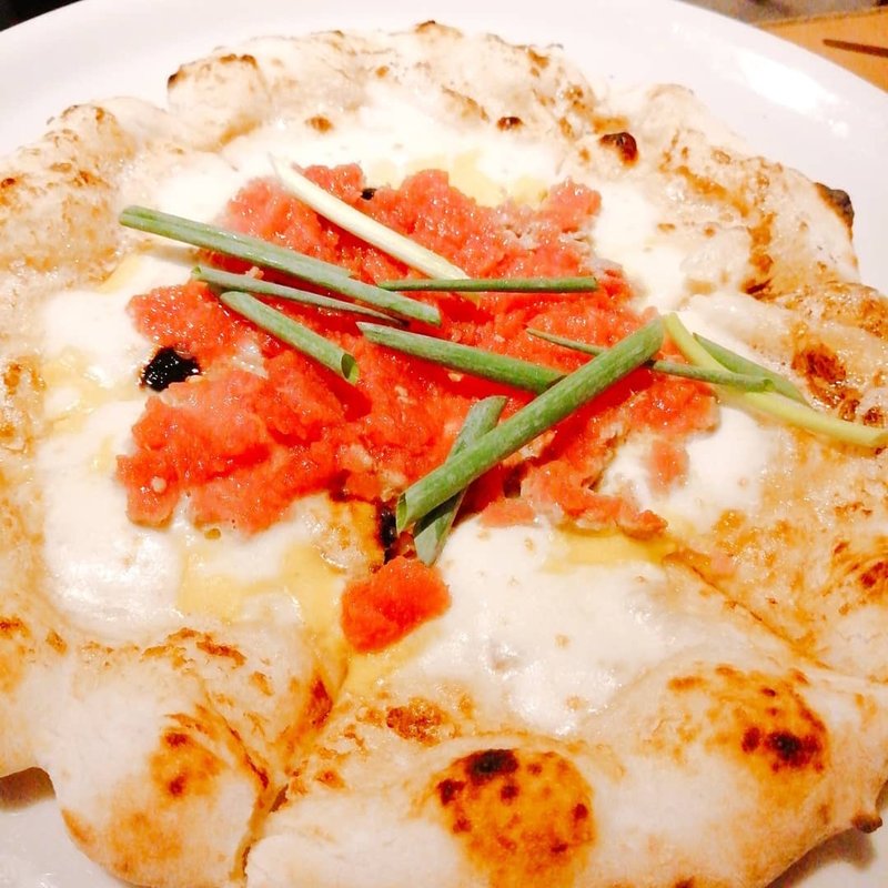 マグロのピザ(SAVOY)