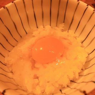 銀しゃり卵かけご飯(変化球)