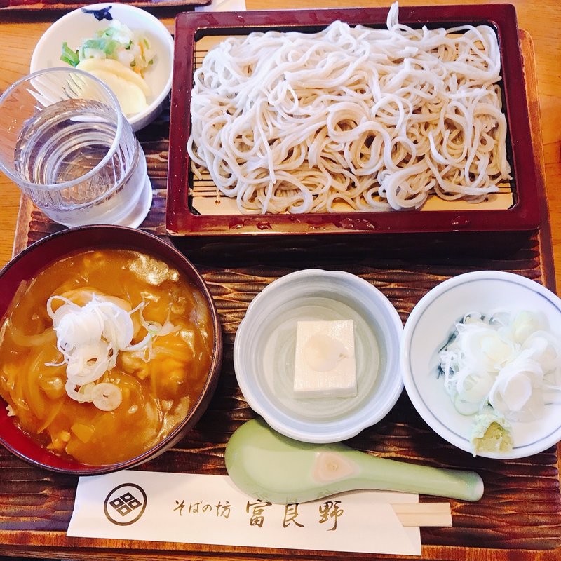カレー丼セット(そばの坊富良野 )