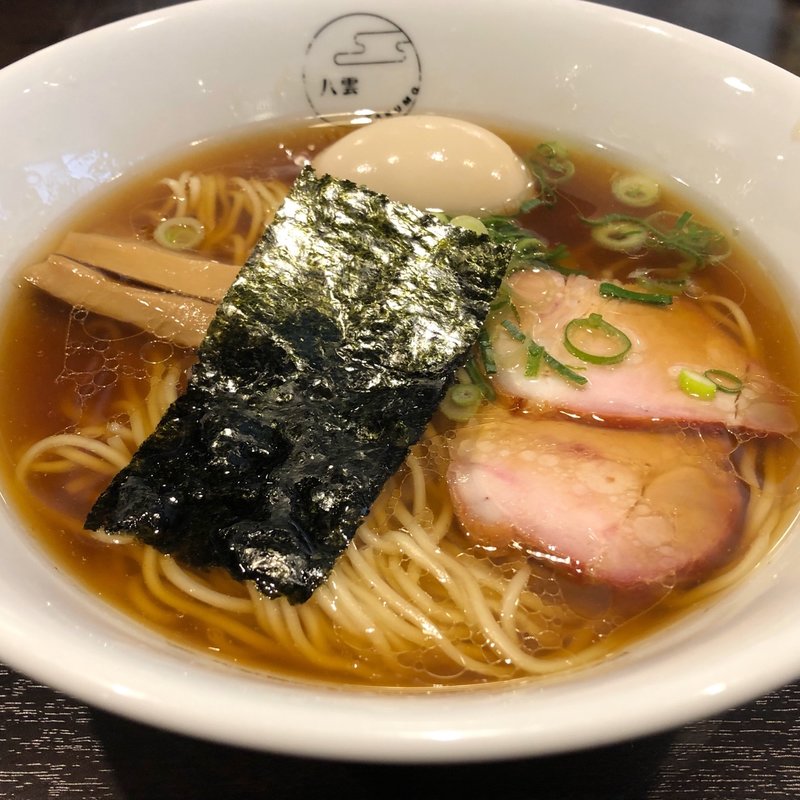 支那そば（黒）(八雲)