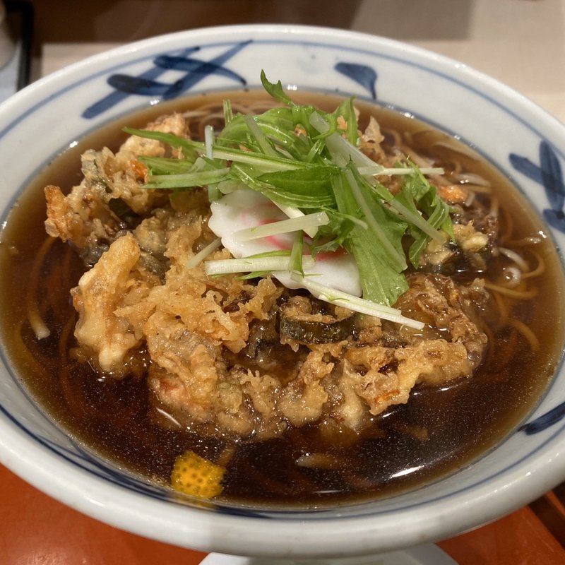 かき揚げそば(大塚 みとう庵)