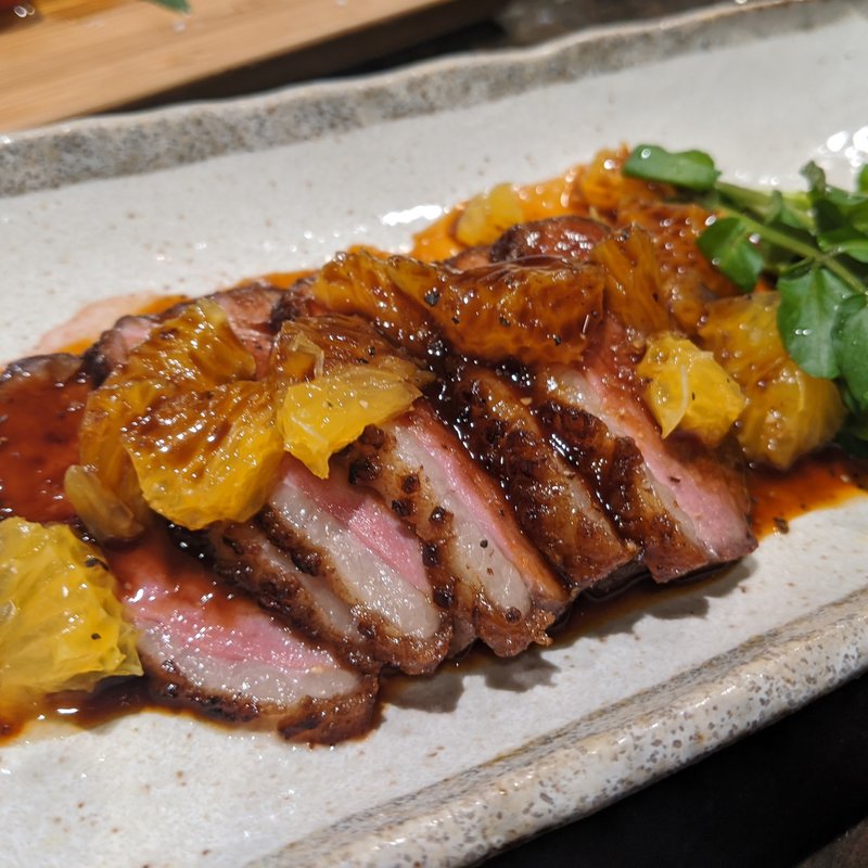 フランス産鴨(魚の田が肉)