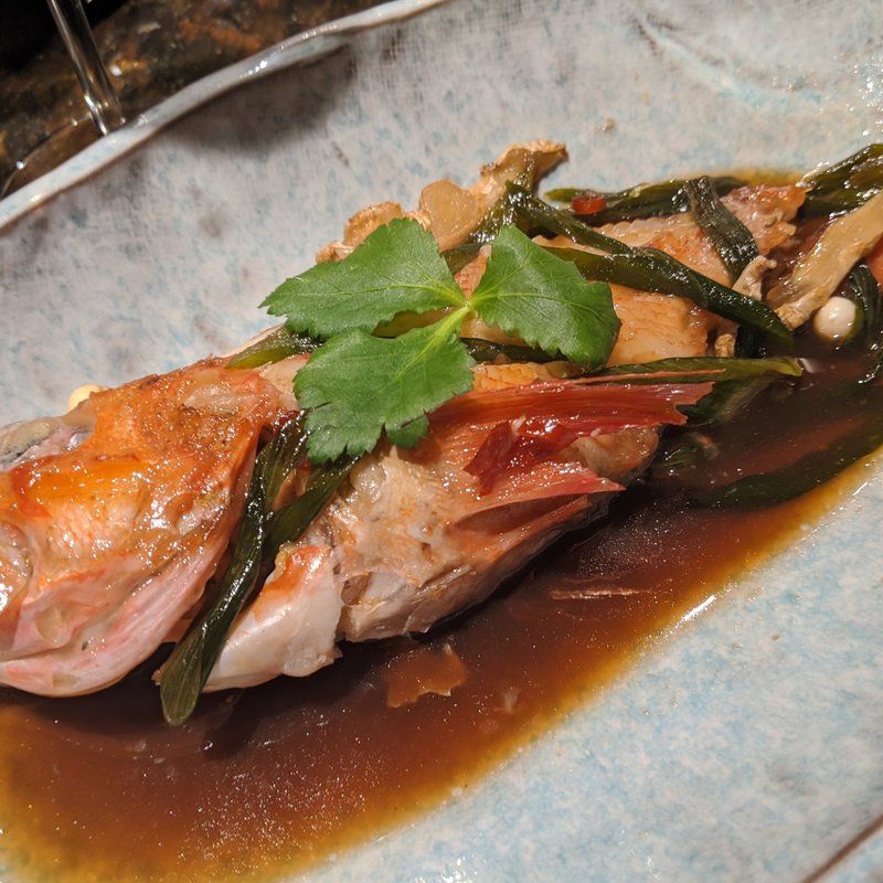 きんき煮付(魚の田が肉)